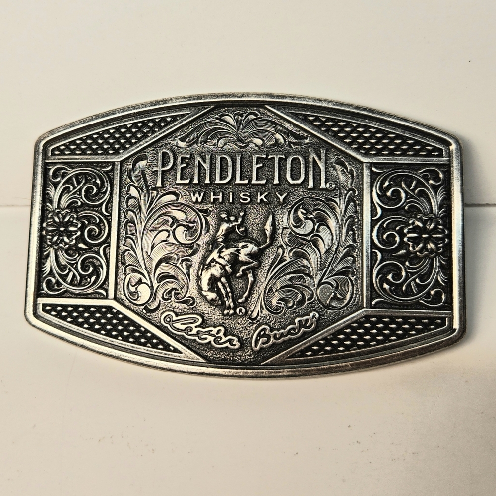 Montana Silversmiths Pendleton 2022 Silver Belt Buckle